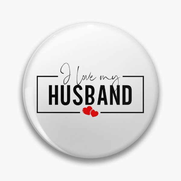 Item preview, I Love My Husband - Perfect Love Typography Gift designed and sold by HGstudioDesign.