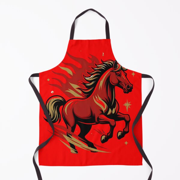 Aperçu de l'œuvre Crimson Stallion Nouvel An créée et vendue par GrumpySableye.