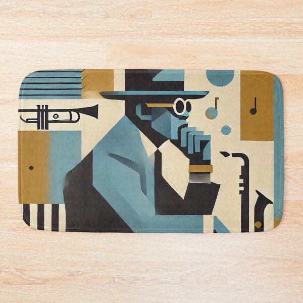 Item preview, Jazz Cubist Vibes – Syncopated Colors designed and sold by konkav.