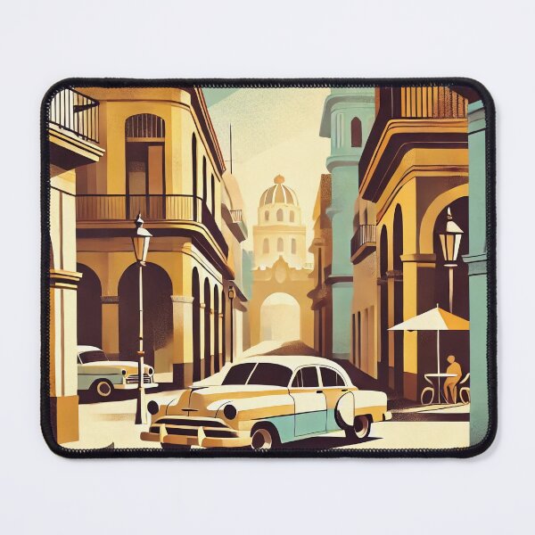Item preview, Havana Golden Streets – Tropical Nights designed and sold by konkav.