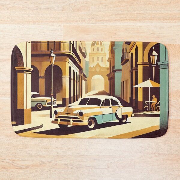 Item preview, Havana Golden Streets – Tropical Nights designed and sold by konkav.