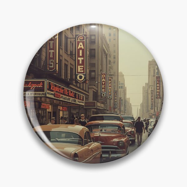 Item preview, Nostalgic Boulevard in Golden Hour designed and sold by Looyoursellf.