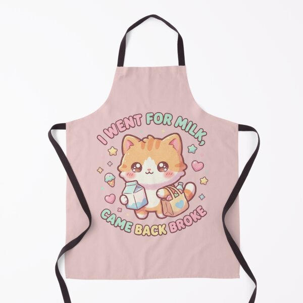 Artikelvorschau, Ich ging Milch holen, kam zurück und war pleite – Kawaii-Katze entworfen und verkauft von anass002.