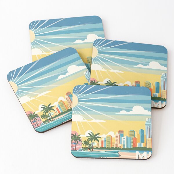 Item preview, Miami retro designed and sold by RadiantGraphics.