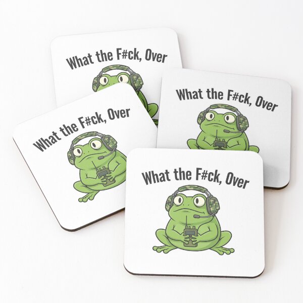 Item preview, Funny Tactical Frog What the Fuck Over Military Radio Operator Humor designed and sold by Selloria.