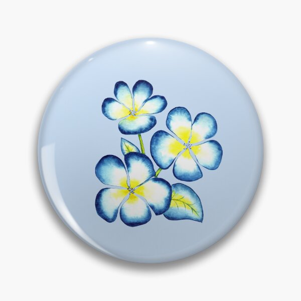 Item preview, Blue-yellow flowers, Ukraine art, Petrykivka style, author's drawing, bouquet designed and sold by Sunflower-7.