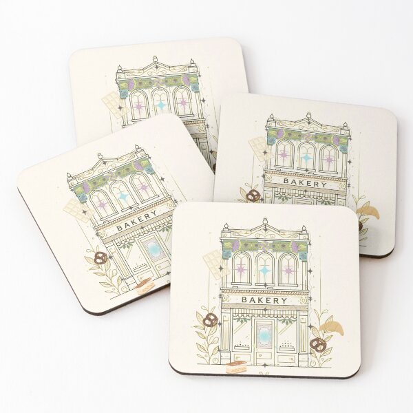 Item preview, Magical Bakery Illustration – Dreamy Cake Shop with Floating Desserts designed and sold by Sugar Wisdom .