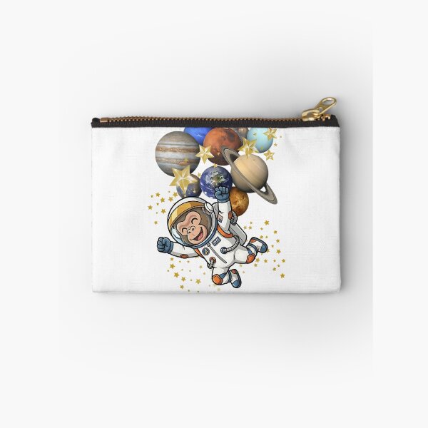 Item preview, Space Monkey Adventure – Beak Bros Junior Astronaut with Planet Balloons ?✨ designed and sold by BeakBros.