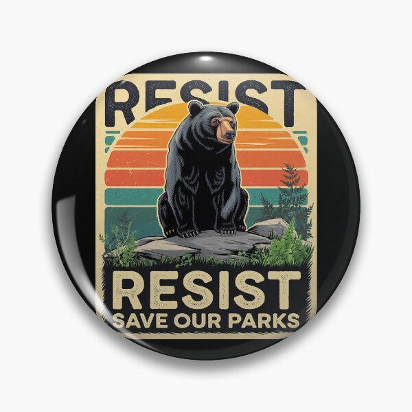Item preview, Womens Resist Save Our Parks Alt US National Parks Bear Nature  designed and sold by DigitaldeligArt.