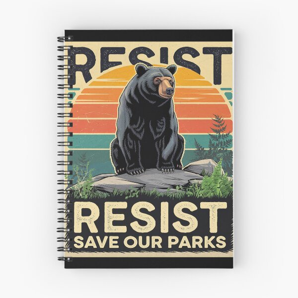 Item preview, Womens Resist Save Our Parks Alt US National Parks Bear Nature  designed and sold by DigitaldeligArt.