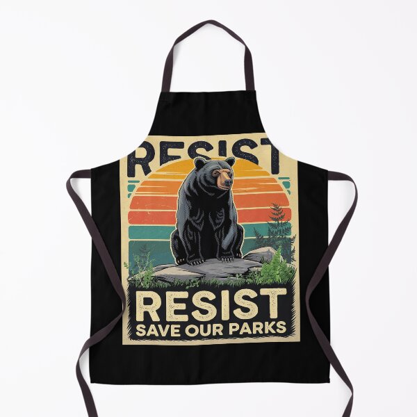 Item preview, Womens Resist Save Our Parks Alt US National Parks Bear Nature designed and sold by DigitaldeligArt.