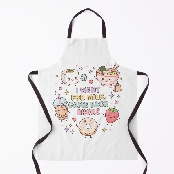 Item preview, I Went For Milk Came Back Broke Kawaii Food designed and sold by anass002.