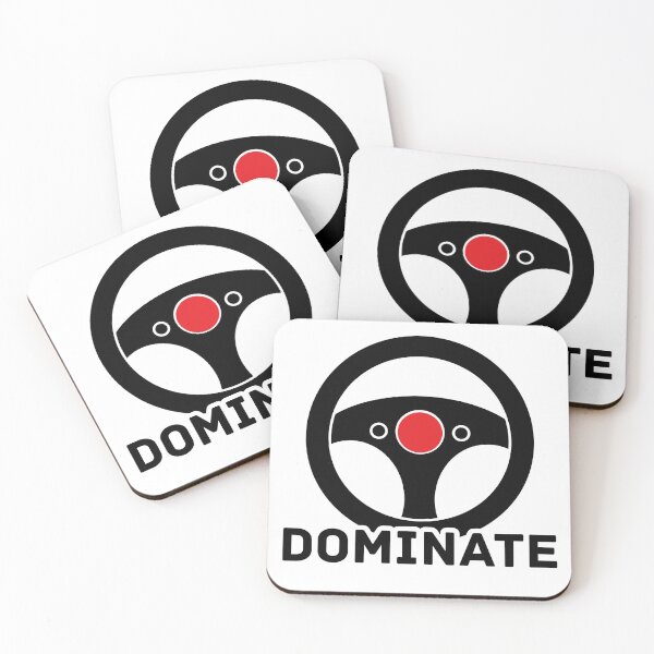 Item preview, Dominate the Drive – Steering Wheel Graphic for Car Lovers & Drivers designed and sold by lazyflect.