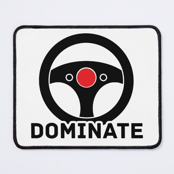 Item preview, Dominate the Drive – Steering Wheel Graphic for Car Lovers & Drivers designed and sold by lazyflect.