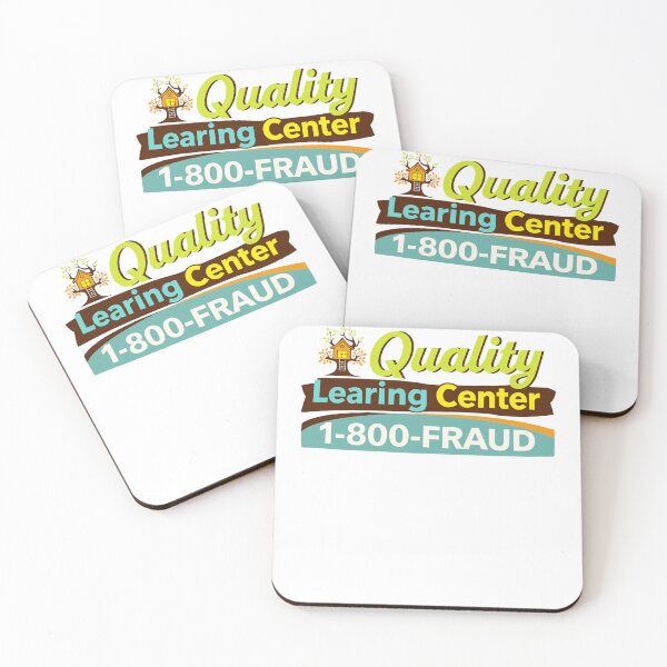 Item preview, Quality Learning Center 1-800-Fraud Meme designed and sold by SnarkoClothes.