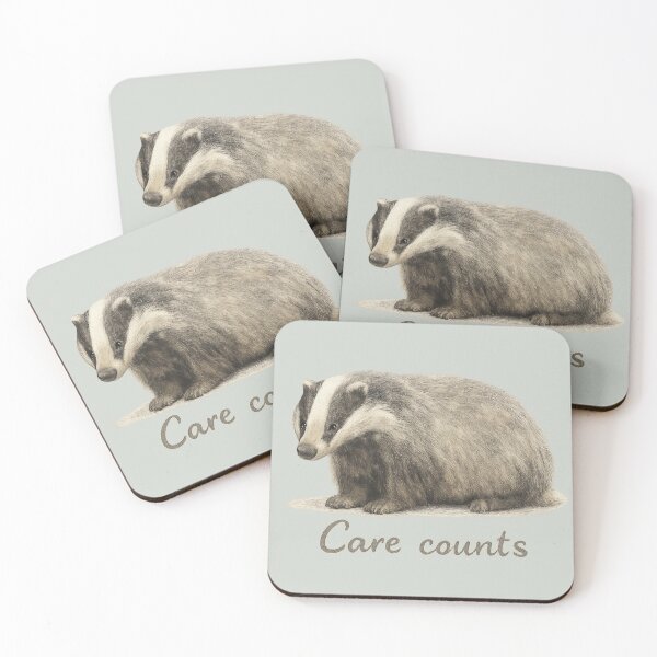 Item preview, Care Counts Badger designed and sold by ChirpInc.
