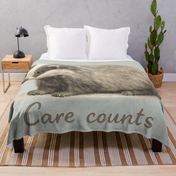 Item preview, Care Counts Badger designed and sold by ChirpInc.