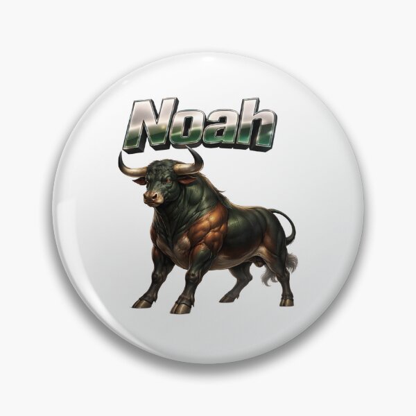 Item preview, Noah Year of the Ox Eastern Zodiac Bull Power Strength Design designed and sold by AlexLineArt.