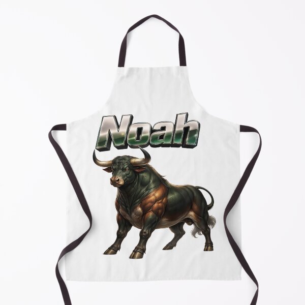 Item preview, Noah Year of the Ox Eastern Zodiac Bull Power Strength Design designed and sold by AlexLineArt.