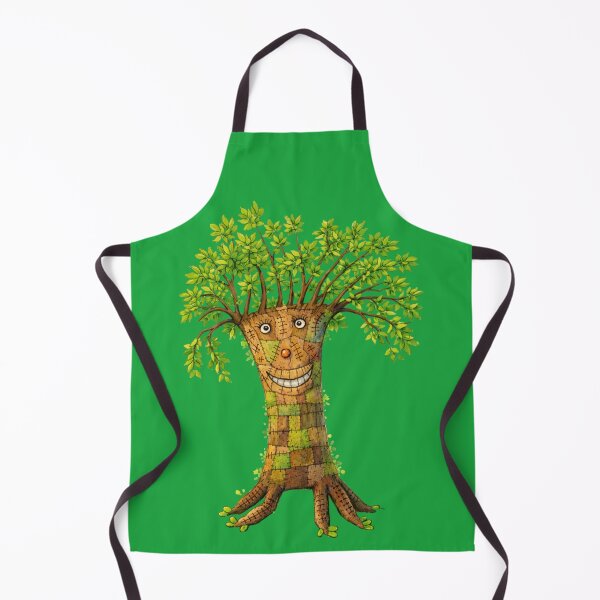 Item preview, Patchwork Tree Spirit – Whimsical Anthropomorphic Tree designed and sold by The Satire Fuggler.
