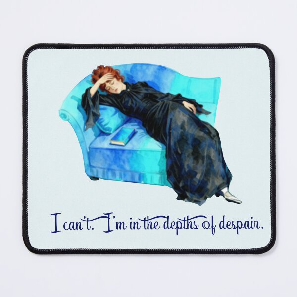 Item preview, Depths of Despair - Anne of Green Gables Literary Tee designed and sold by Quietest Riot.