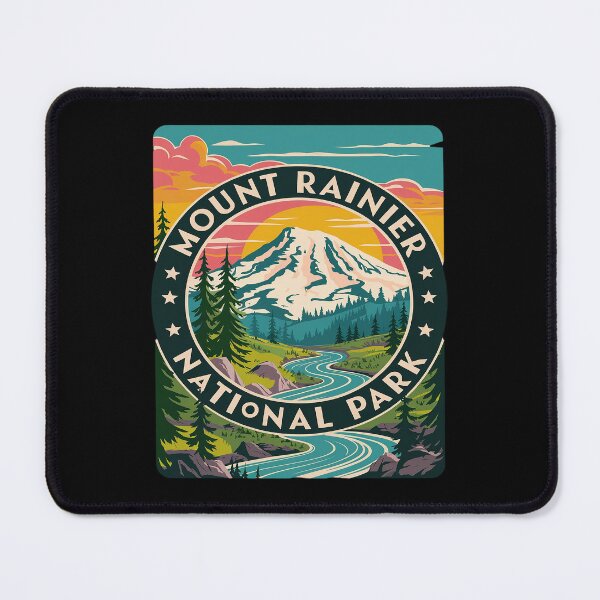 Item preview, Womens Mount Rainier National Park Hiking Camping Outdoor designed and sold by DigitaldeligArt.