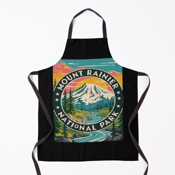 Item preview, Womens Mount Rainier National Park Hiking Camping Outdoor designed and sold by DigitaldeligArt.