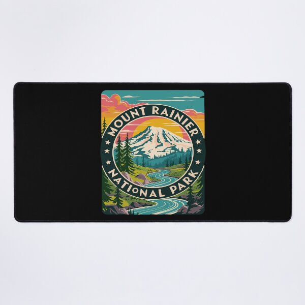 Item preview, Womens Mount Rainier National Park Hiking Camping Outdoor designed and sold by DigitaldeligArt.