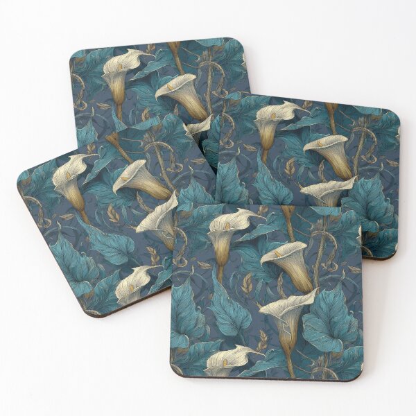 Item preview, Flourishing Calla Lilies Texture  - Botanical Garden Pattern  - Gift Sets For Women designed and sold by RoyalStarsPatts.