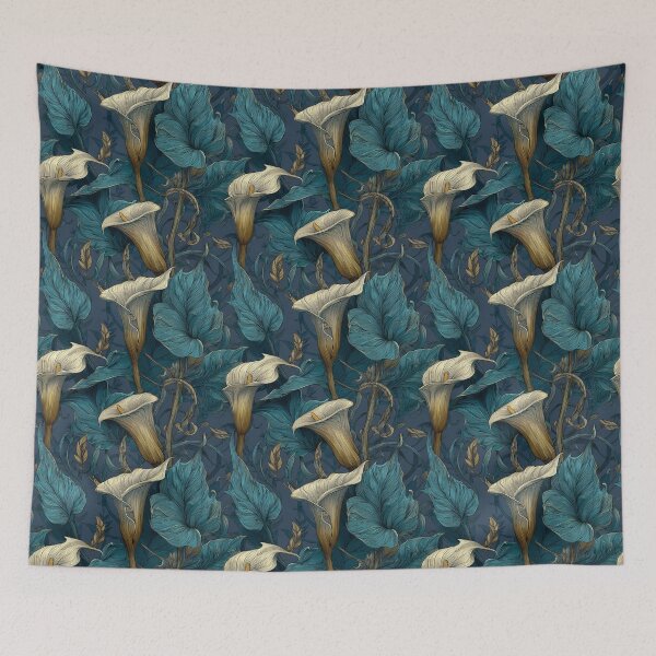 Item preview, Flourishing Calla Lilies Texture  - Botanical Garden Pattern  - Gift Sets For Women designed and sold by RoyalStarsPatts.