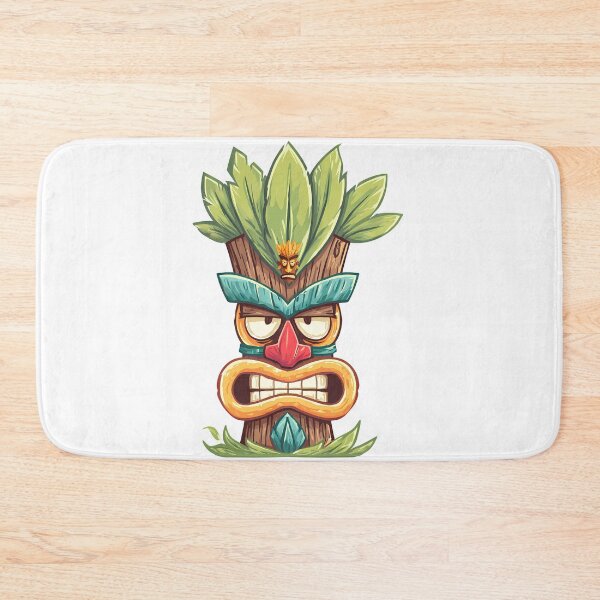Item preview, Tribal Tiki Mask Jungle Totem Illustration designed and sold by DesignArtist.ia.