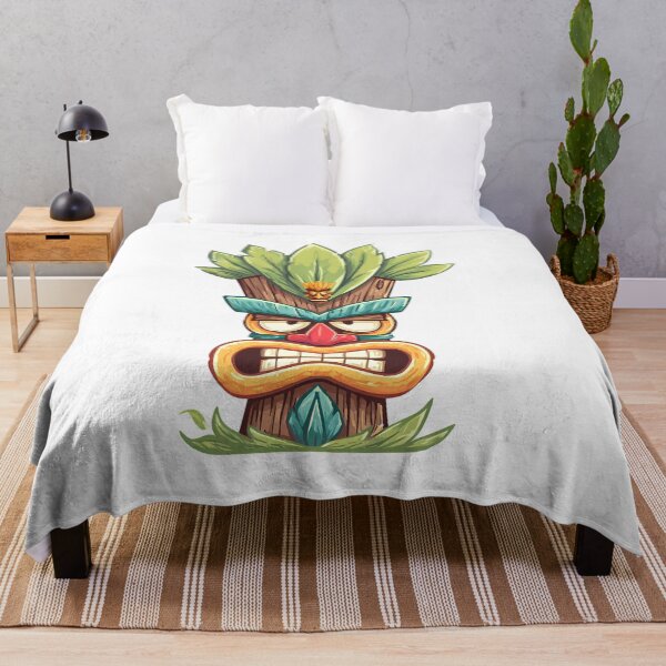 Item preview, Tribal Tiki Mask Jungle Totem Illustration designed and sold by DesignArtist.ia.