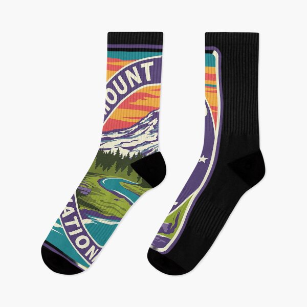 Item preview, Womens Retro Mount Rainier National Park Hiking Camping Outdoor  designed and sold by SyntaxClaw.