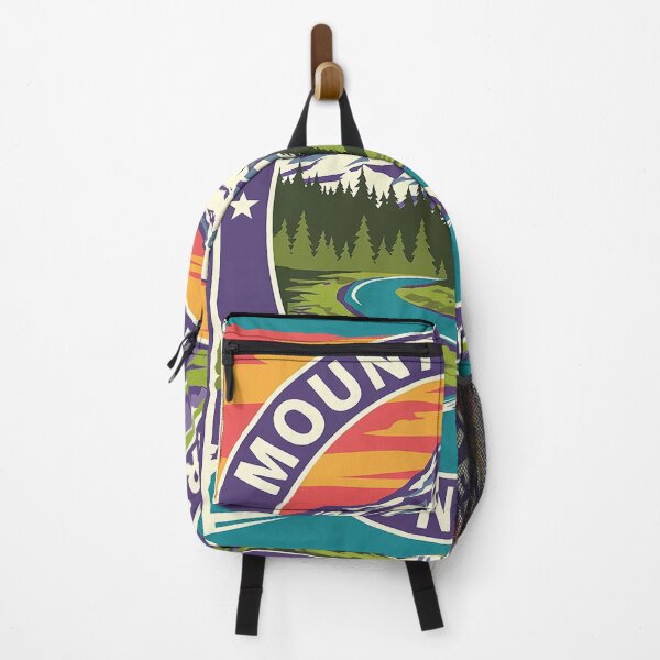 Item preview, Womens Retro Mount Rainier National Park Hiking Camping Outdoor designed and sold by SyntaxClaw.