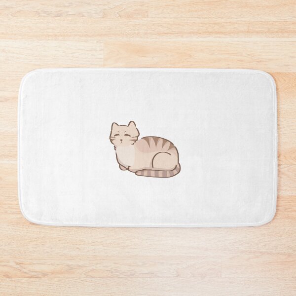 Item preview, Beige brown striped chibi cat designed and sold by Silk-Designs.