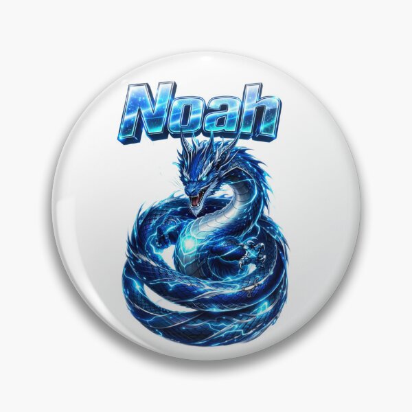 Item preview, Noah Year of the Dragon Eastern Zodiac Dragon Power Strength Design designed and sold by AlexLineArt.