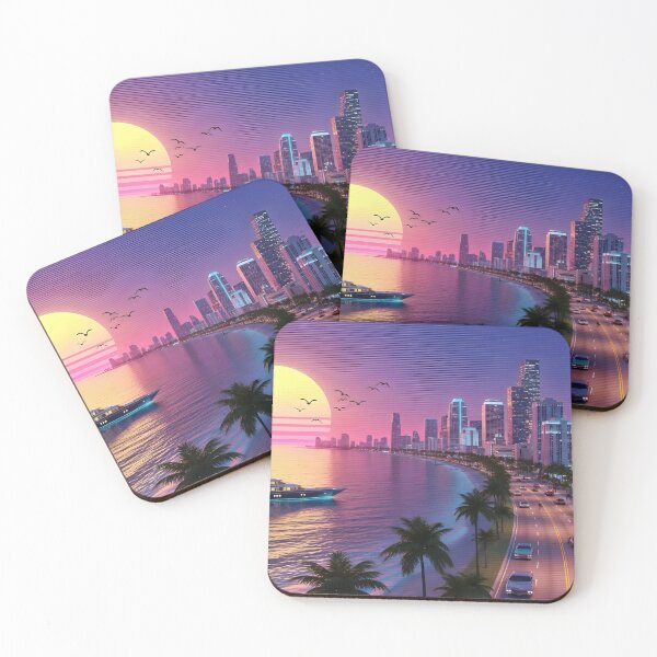 Item preview, Miami retro designed and sold by RadiantGraphics.