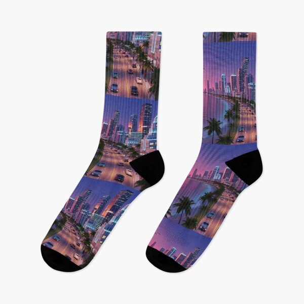 Item preview, Miami retro designed and sold by RadiantGraphics.