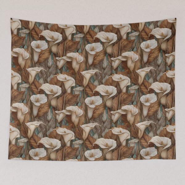 Item preview, Cute Calla Lilies  - Flower Bouquet Pattern  - Gifts For Her designed and sold by RoyalStarsPatts.
