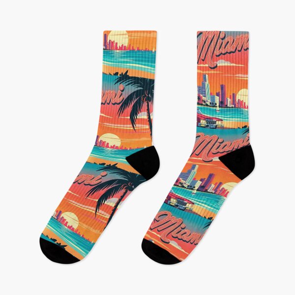 Item preview, Miami retro designed and sold by RadiantGraphics.