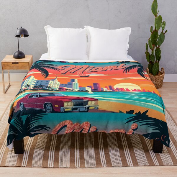 Item preview, Miami retro designed and sold by RadiantGraphics.