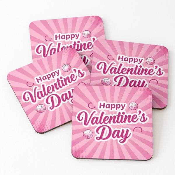 Item preview, Happy Valentine's Day – Golf designed and sold by MKV Design.
