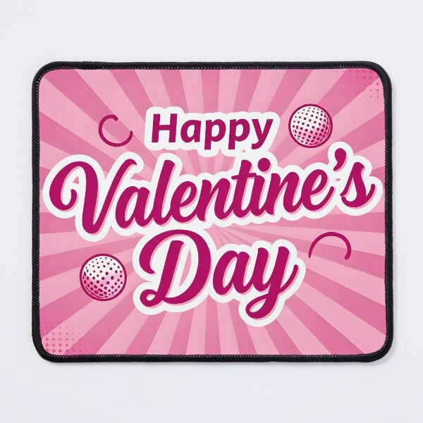 Item preview, Happy Valentine's Day – Golf designed and sold by MKV Design.