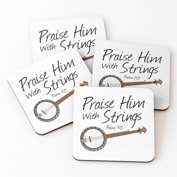Item preview, Banjo, Praise Him With Strings, Church Banjoist Musician designed and sold by doodlerob.