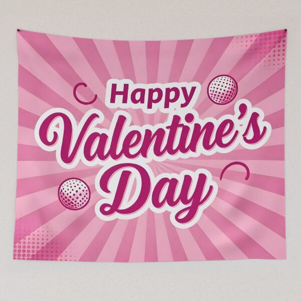 Item preview, Happy Valentine's Day – Golf designed and sold by MKV Design.