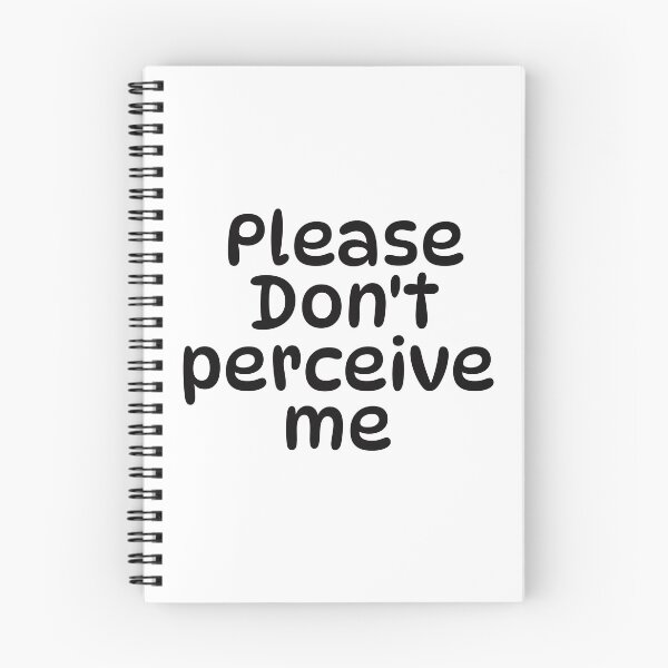 Item preview,  Funny Please Don't perceive me Relatable Design designed and sold by ZACK ART.