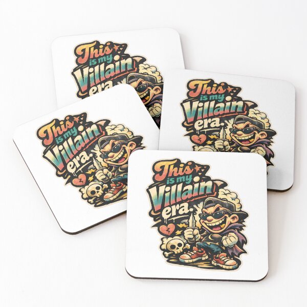 Item preview, This Is My Villain Era Funny Edgy Retro Aesthetic Meme - Sarcastic Villain Quote Character Art - Dark Humor Grunge Sticker Design for T-Shirts Hoodies and Alternative Style Wall Decor designed and sold by Vivaan Studio.
