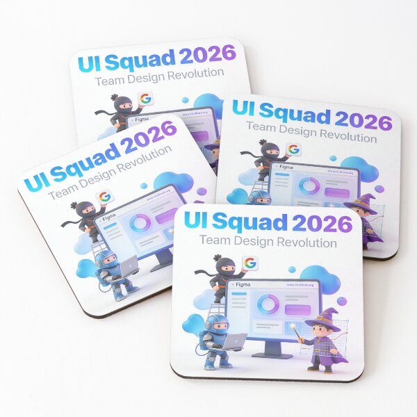 Item preview, UI Squad 2026 - Team Design Revolution Poster designed and sold by Vinaybharadwaj.