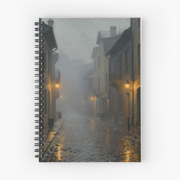 Item preview, Rainy Night in Old Town – Fog, light and quiet alleys full of urban poetry designed and sold by FotoworldEdel.