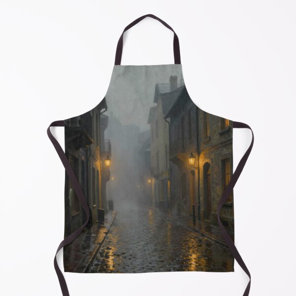 Item preview, Rainy Night in Old Town – Fog, light and quiet alleys full of urban poetry designed and sold by FotoworldEdel.